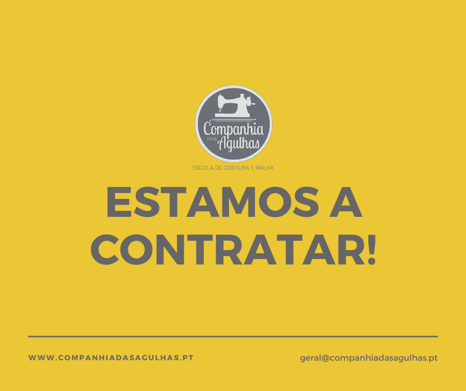 Estamos a contratar!